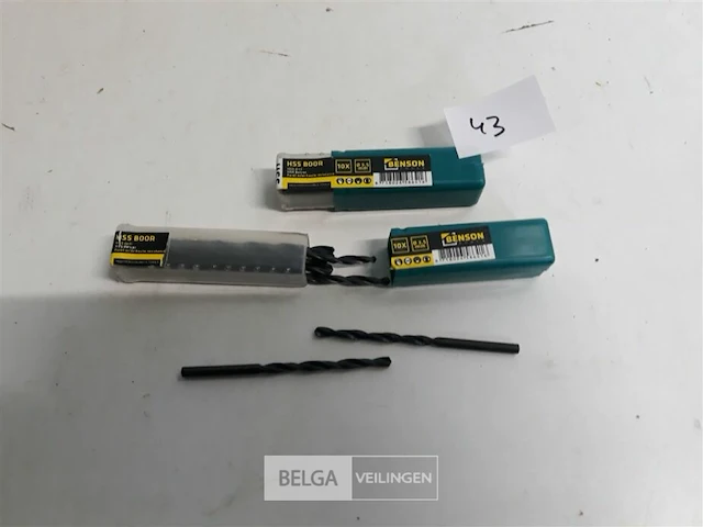 2 x ijzerboor 3,5 mm 10 stuks - afbeelding 2 van  3