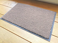 2 x ikado ecologische droogloopmat - taupe - 58 x 88 cm - afbeelding 1 van  5