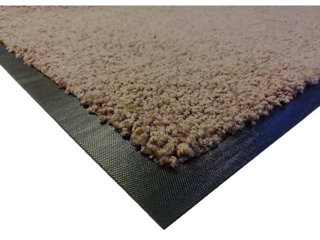 2 x ikado ecologische droogloopmat - taupe - 58 x 88 cm - afbeelding 2 van  5