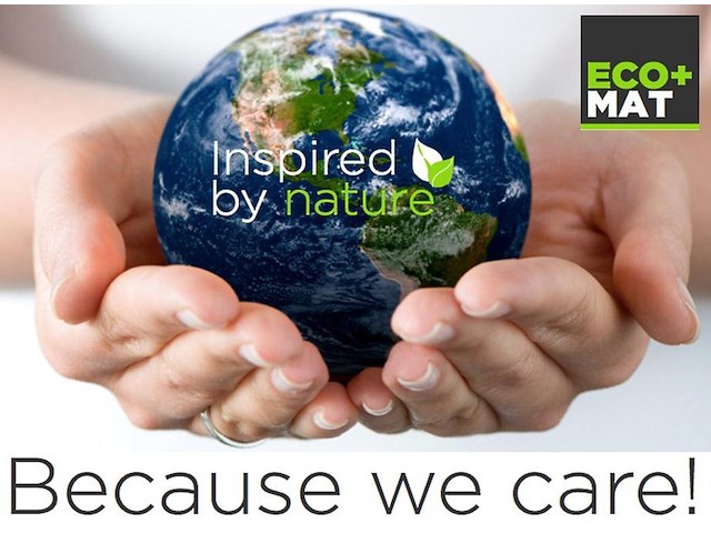 2 x ikado ecologische droogloopmat - taupe - 58 x 88 cm - afbeelding 5 van  5