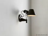 2 x iluce wand lampen, zwart - afbeelding 1 van  5