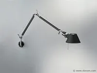 2 x iluce wandlamp lang zwart - afbeelding 1 van  5