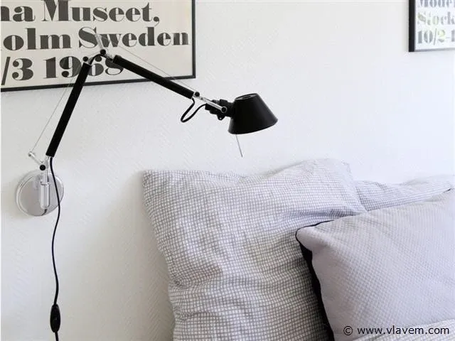 2 x iluce wandlamp lang zwart - afbeelding 2 van  5