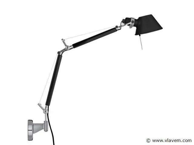 2 x iluce wandlamp lang zwart - afbeelding 4 van  5