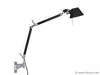 2 x iluce wandlamp lang zwart - afbeelding 4 van  5