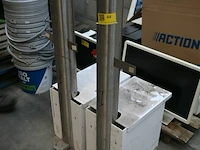2 x inox handreinigingsdispensers - afbeelding 1 van  4
