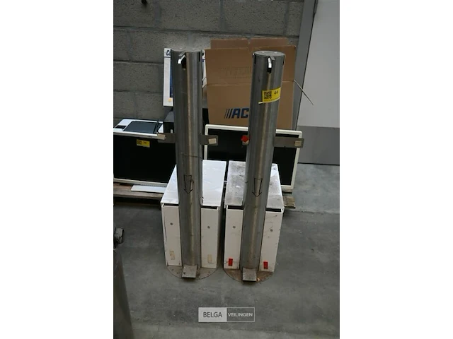 2 x inox handreinigingsdispensers - afbeelding 2 van  4