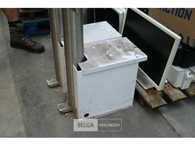 2 x inox handreinigingsdispensers - afbeelding 3 van  4