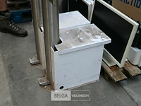 2 x inox handreinigingsdispensers - afbeelding 3 van  4