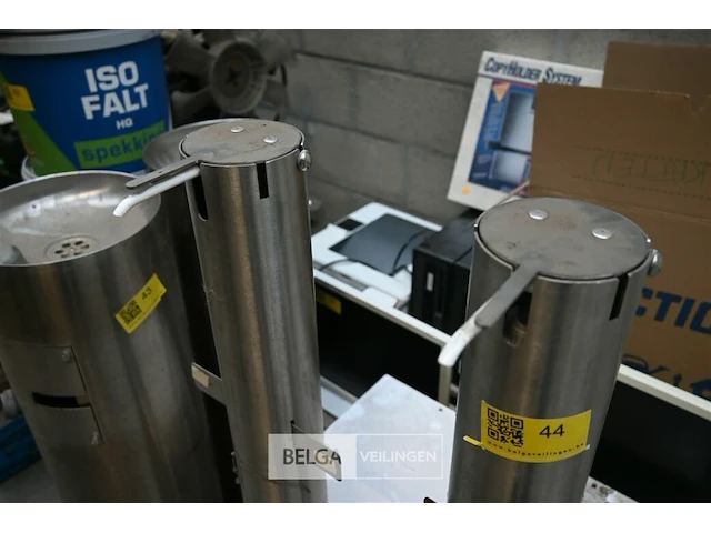 2 x inox handreinigingsdispensers - afbeelding 4 van  4