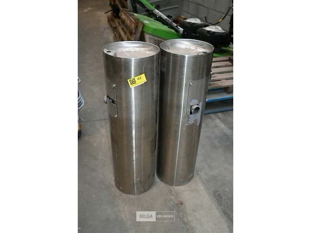 2 x inox waterdispenser - afbeelding 1 van  4