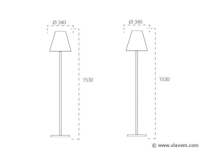 2 x intec bart design buiten lamp zwart - afbeelding 6 van  11