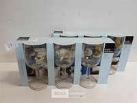 2 x irish coffee glas op voet 3 stuks - afbeelding 1 van  3