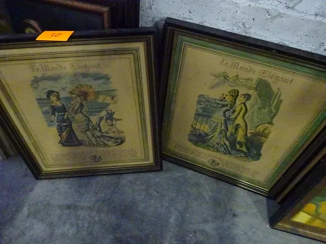 2 x kader le monde elegant - afbeelding 1 van  4