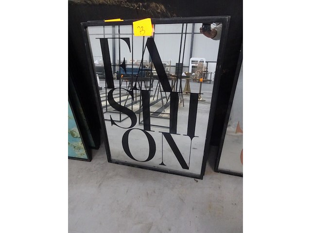 2 x kader met spiegel - afbeelding 1 van  1