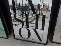 2 x kader met spiegel - afbeelding 1 van  1