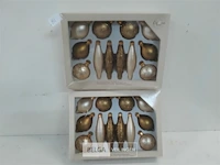 2 x kerstballen glas mix 12 stuks - afbeelding 2 van  3