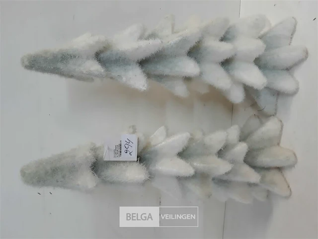 2 x kerstboom 46 cm - afbeelding 3 van  3