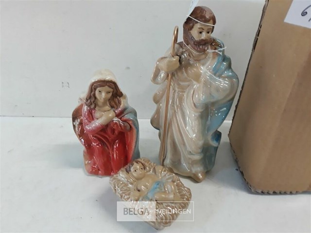 2 x kerstfiguren 4-19 cm - afbeelding 3 van  3
