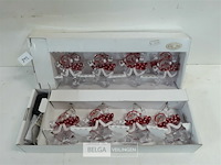 2 x kerstverlichting led sneeuwmannen - afbeelding 1 van  3