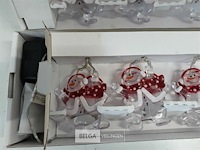 2 x kerstverlichting led sneeuwmannen - afbeelding 3 van  3