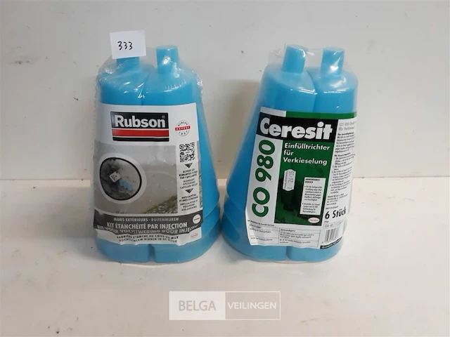 2 x kit voor vochtwering door injectie 6 stuks - afbeelding 2 van  3