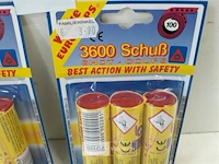 2 x klappers voor speelgoedgeweer op rol 100 knallen (3600) - afbeelding 3 van  3