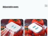 2 x koelkastcontainers - afbeelding 3 van  4