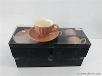2 x koffie tas in set 8 delig - afbeelding 2 van  2
