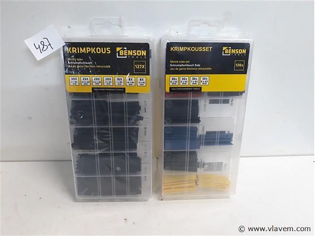 2 x krimpkous in set 2 assorti - afbeelding 1 van  2