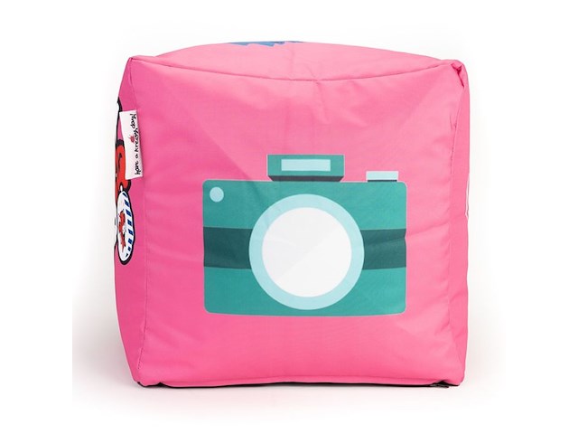 2 x kubus - zitkubus - aperocube - 45 x 45 x 45 cm. - wasbaar - ook voor outdoor - afbeelding 4 van  5