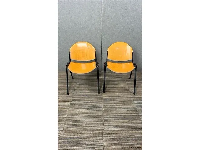 2 x lamm stoelen beuk - afbeelding 2 van  3