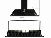 2 x led breedstraler 200w - 6500k koud wit - afbeelding 4 van  6