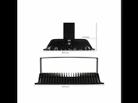 2 x led breedstraler 300w - 6500k koud wit - afbeelding 2 van  5