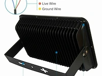 2 x led breedstraler 300w - 6500k koud wit - afbeelding 5 van  6