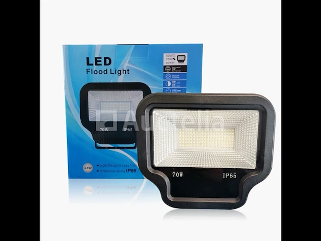 2 x led breedstraler 70w -smd - 6500k koud wit - afbeelding 3 van  4