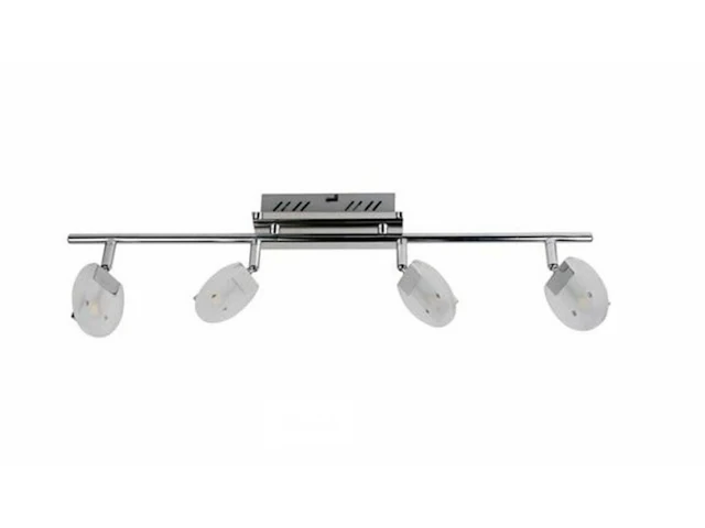 2 x led plafondspot – hl7164l – 5w – 4000k – neutraal wit – zilver - afbeelding 5 van  5