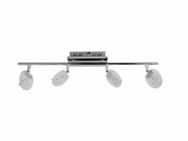2 x led plafondspot – hl7164l – 5w – 4000k – neutraal wit – zilver - afbeelding 4 van  4