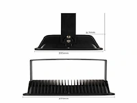 2 x led schijnwerper 300w – 6500kkoud wit – ip65 waterdicht – 30.000 lm – cob – buiten/binnen - afbeelding 4 van  5