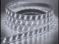 2 x led strip 25m - waterdicht (ip65) - warm wit/wit - afbeelding 2 van  6