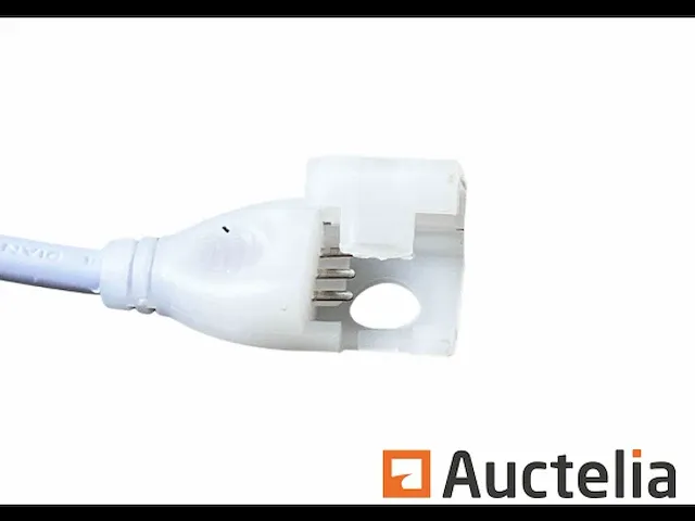 2 x led strip 25m - waterdicht (ip65) - warm wit/wit - afbeelding 4 van  6