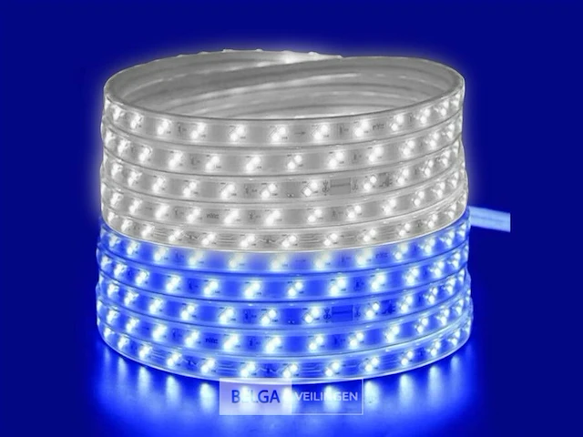 2 x led strip 25m - waterdicht (ip65) - wit/blauw - afbeelding 1 van  7