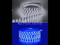 2 x led strip 25m – 10w/m – blauw & koud wit – ip65 waterdicht – smd 2835 - afbeelding 6 van  6