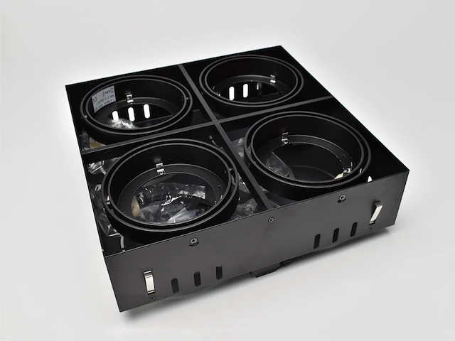 2 x ledc4 quad grid in trimless armatuur - afbeelding 4 van  7