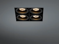 2 x ledc4 quad minigrid in trimless armatuur - afbeelding 1 van  7
