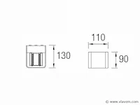 2 x ledsc4 wilson buiten wand armatuur - afbeelding 5 van  6