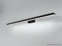 2 x linea nero design spiegel armatuur - afbeelding 1 van  4