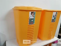 2 x linnenbak curver geel 60 l - afbeelding 3 van  3