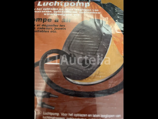 2 x luchtpomp voetpomp - afbeelding 2 van  3