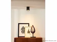 2 x lucide bodi led opbouw armaturen zwart - afbeelding 2 van  3